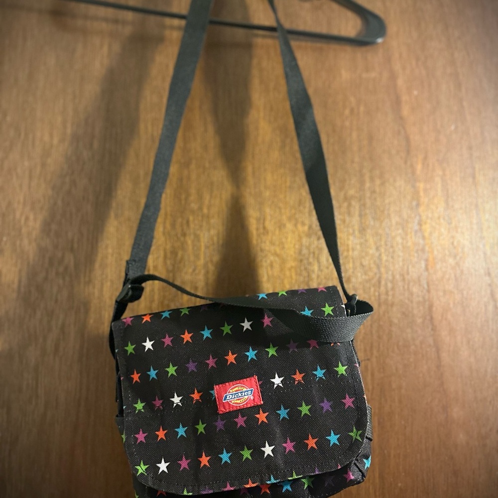 Dickies Crossbody Black Multicolor Star Bag